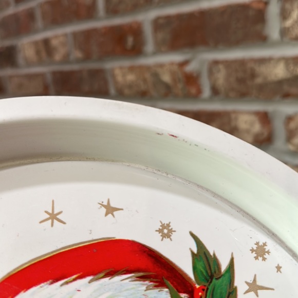 Vintage Santa Serving Plate - Picture 4 of 6